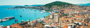 Sailing boats in Croatia