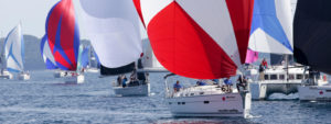 Flotilla in the wind