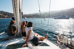 People on boat